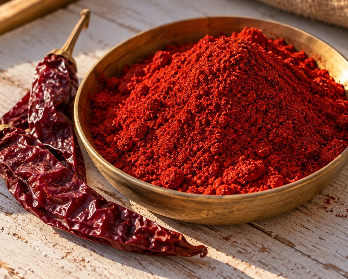 Kashmiri-Typ Chilipulver